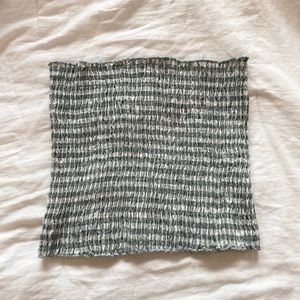 brandy melville john galt cleo gingham tube top